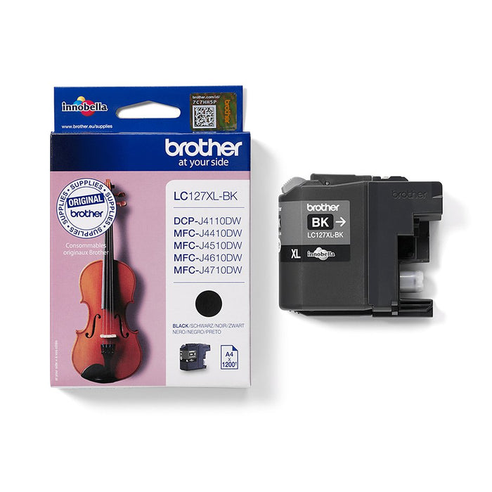 EAN 4977766713931 - Brother LC127XLBK cartucho de tinta 1 pieza(s) Original Extra (Súper) alto rendimiento Negro imagen 4