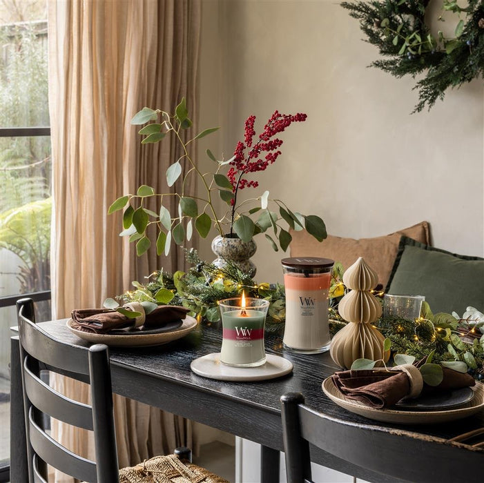 Swieca Srednia Holiday Garland Woodwick