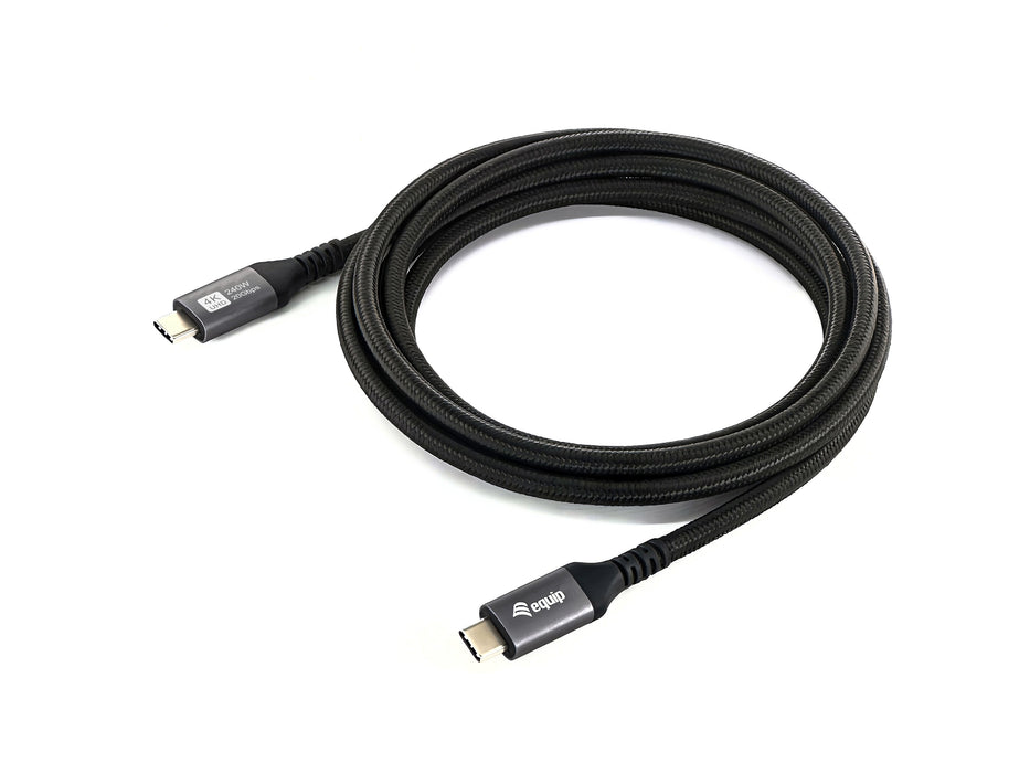 Equip Cable Usb-C4.0->C Gen2x2 Pd100w M M 3.00m Negro