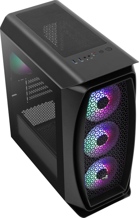 Caja Pc Aerocool Aero One Mini Frost Black Matx, 4x12
