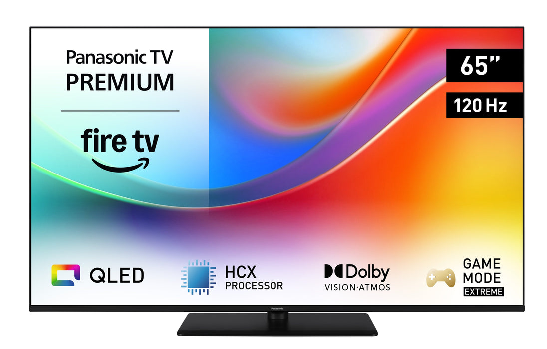 165,1cm 65" (3840x2160) Panasonic Tv-65w85b 16:9 4k Qled 120hz Fire Tv Hdr Dolby Atmos