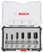 EAN 3165140957977 - Bosch 2607017466 Juego de fresas 6 pieza(s) imagen 1