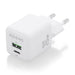 EAN 8436574709469 - AISENS ASCH-20W2P010-W cargador de dispositivo móvil Universal Corriente alterna Carga rápida Interior imagen 2