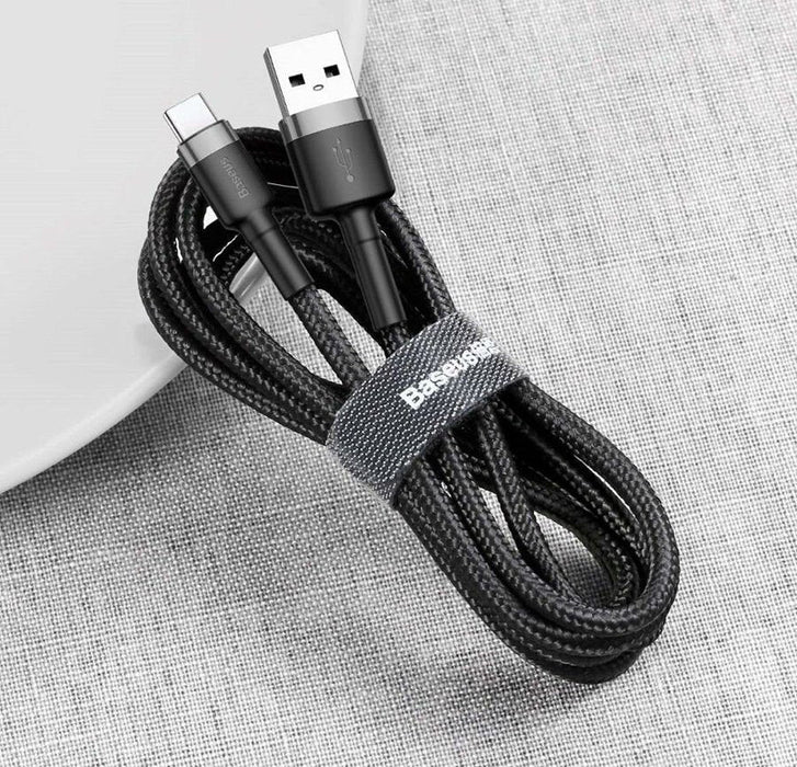Baseus Cafule Cable Usb Usb 2.0 0,5 M Usb A Usb C Negro
