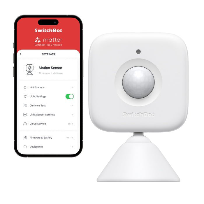 EAN 0850007706371 - SwitchBot W1101500 detector de movimiento Pared Blanco imagen 2