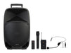 EAN 8422521023610 - Fonestar MALIBU-315 altavoz Negro Inalámbrico y alámbrico 250 W imagen 1