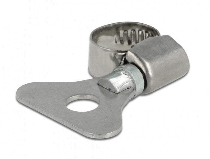Schlauchschelle Mit Flügelmutter 8 - 12 Mm 10 Stück Metall