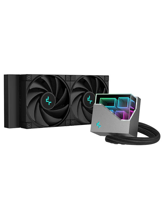 EAN 6933412727910 - DeepCool LT520 Procesador Sistema de refrigeración líquida todo en uno 12 cm Negro 1 pieza(s) imagen 1