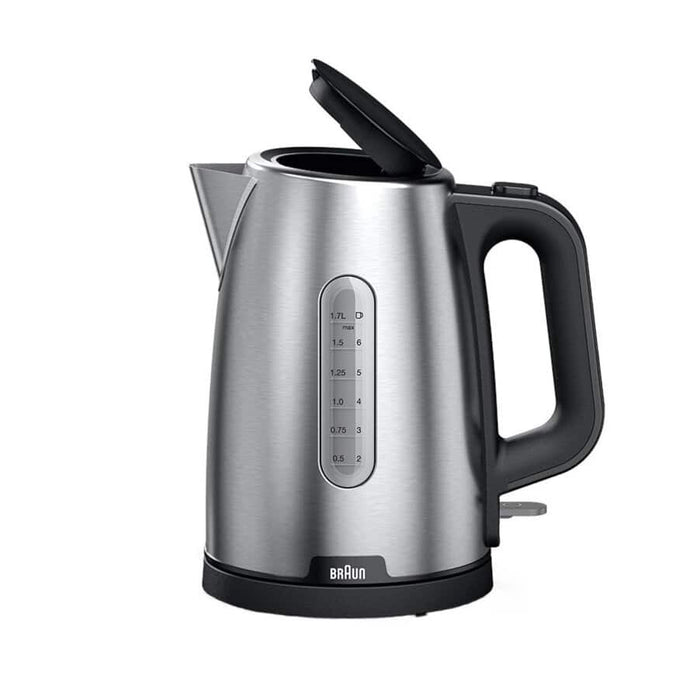 EAN 8021098001962 - Braun PurShine WK102AI-WK1500BK tetera eléctrica 1,7 L 2200 W Negro, Acero inoxidable imagen 3