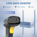 EAN 8435364320099 - iggual L1DBT-G-AX Lector de códigos de barras portátil Laser Negro imagen 2