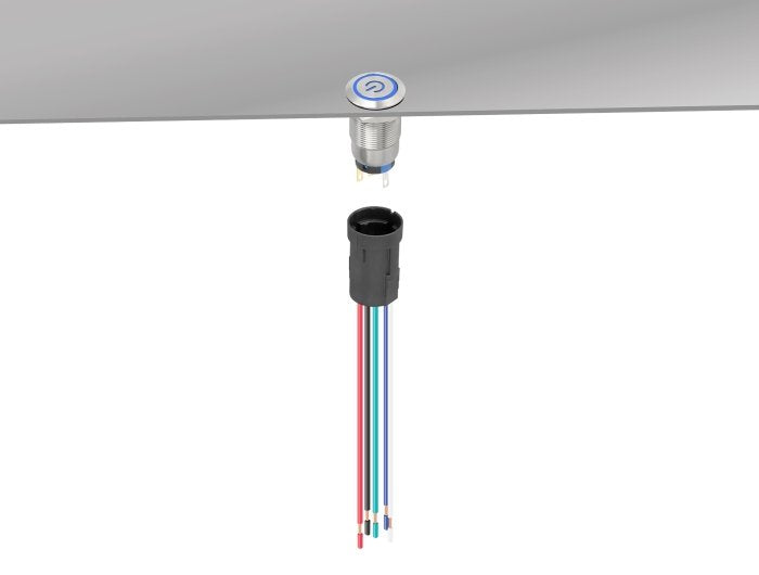 Delock Fassung Para 19 Mm 5 Pin Taster Oder Schalter