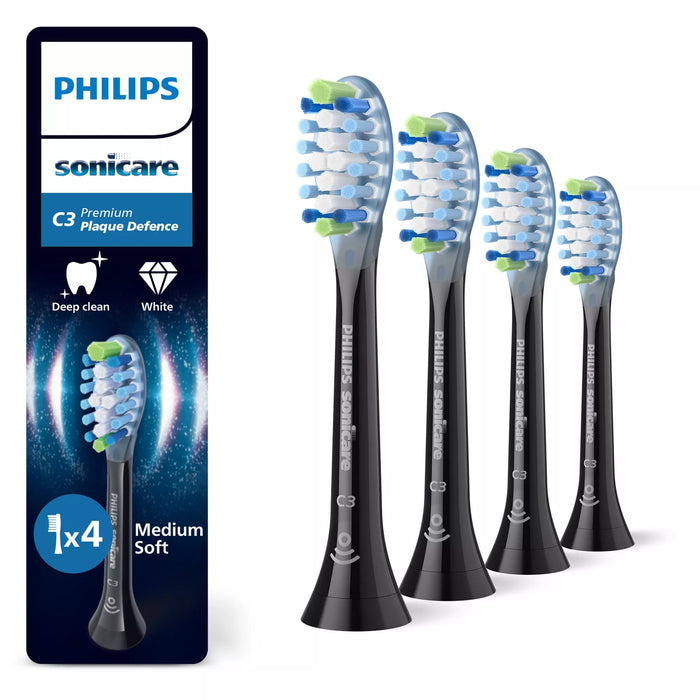 EAN 8720689036702 - Philips HX9044/88 cepillo de cabello 4 pieza(s) Negro imagen 1