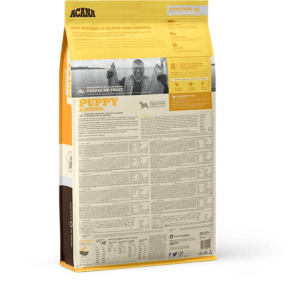 Comida Para Perros Acana Puppy & Junior 11,4 Kg Cachorro Aves