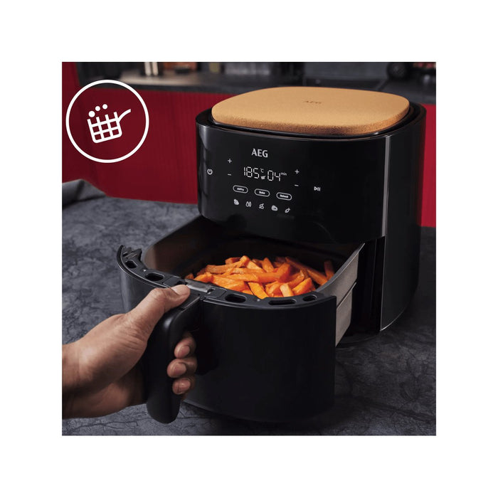 EAN 7333394032627 - AEG AAF7B Sencillo 6,8 L 1800 W Freidora de aire caliente Negro imagen 4