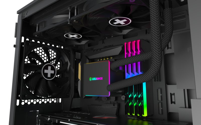 EAN 4044953503405 - Xilence LiQuRizer RGB XC982 Procesador Kit de refrigeración líquida 12 cm Negro imagen 8