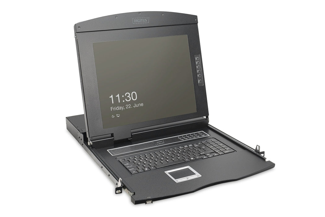 EAN 4016032492535 - Digitus DS-72221-5US consola de rack 48,3 cm (19") 1920 x 1080 Pixeles Negro 1U imagen 1