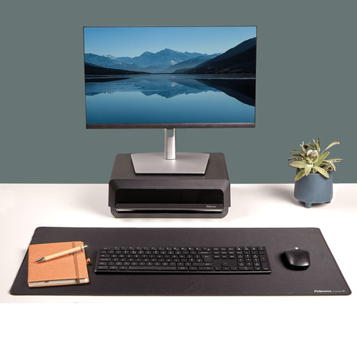 EAN 0043859808816 - Fellowes Breyta protector de escritorio Tela, Poliéster, Caucho Gris imagen 2
