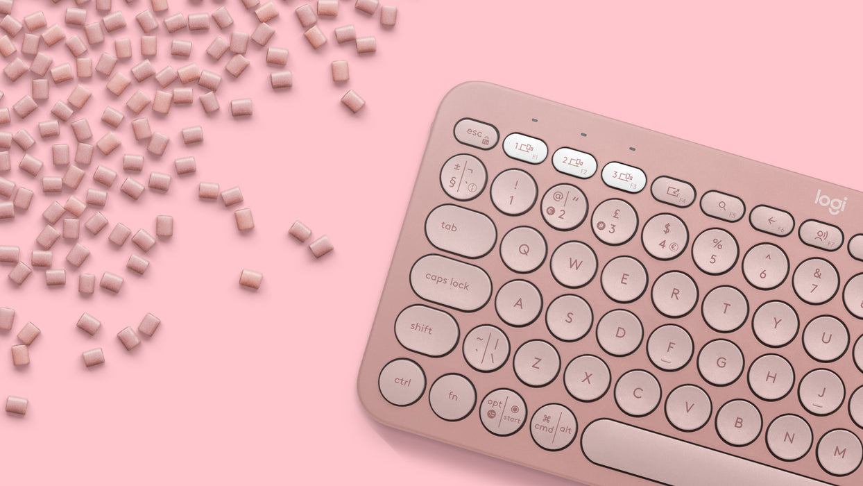 EAN 5099206111165 - Logitech 920-011805 teclado Universal Bluetooth AZERTY Francés Rosa imagen 7