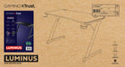 EAN 8713439251845 - Trust GXT 709 LUMINUS Negro imagen 9