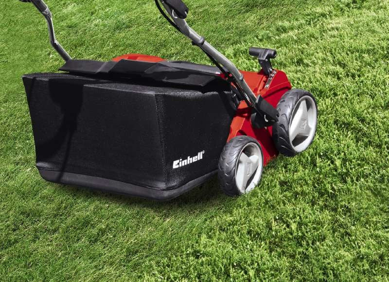 EAN 4006825595642 - Einhell GE-SA 1640 escarificador de césped 1600 W 48 L Negro, Rojo imagen 7
