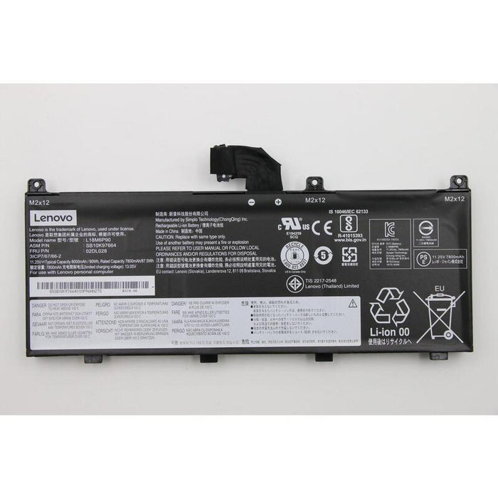 90wh Lithium-Ion Internal  Laptop Battery For Lenovo