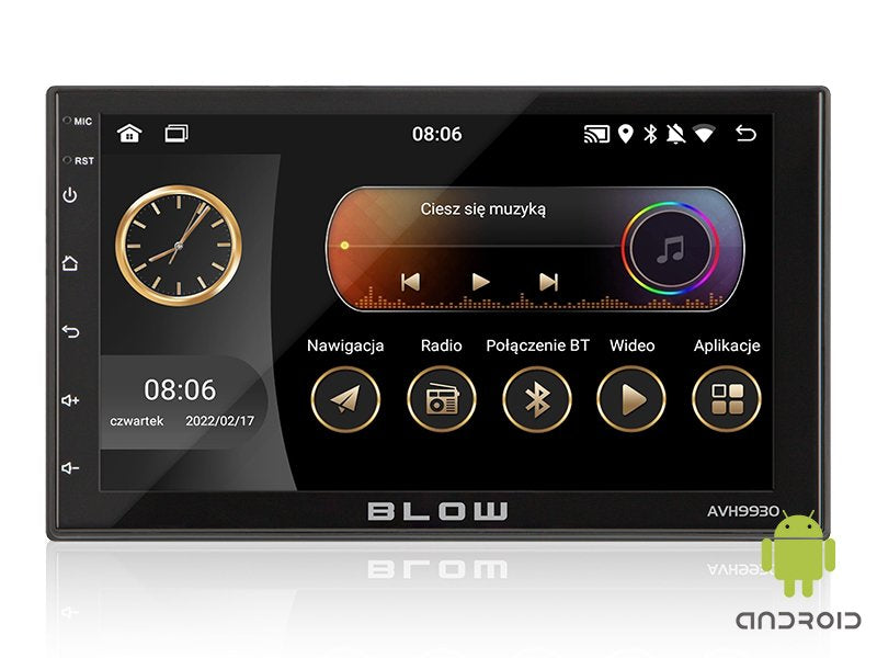 EAN 5900804124771 - BLOW AVH-9930 Negro Wifi 200 W Bluetooth imagen 5