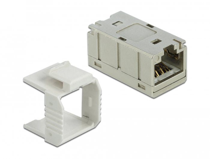 Delock Adapter Rj45 -> Rj45 H/H Cat.6a Metal