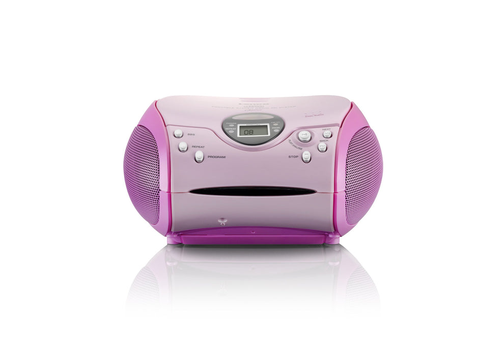 EAN 8711902022107 - Lenco SCD-24 Digital FM Rosa imagen 1