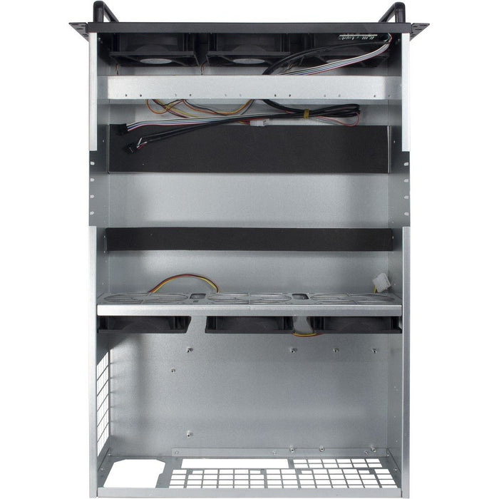 EAN 4260455643030 - Inter-Tech 88887236 carcasa de ordenador Estante Negro, Gris imagen 2