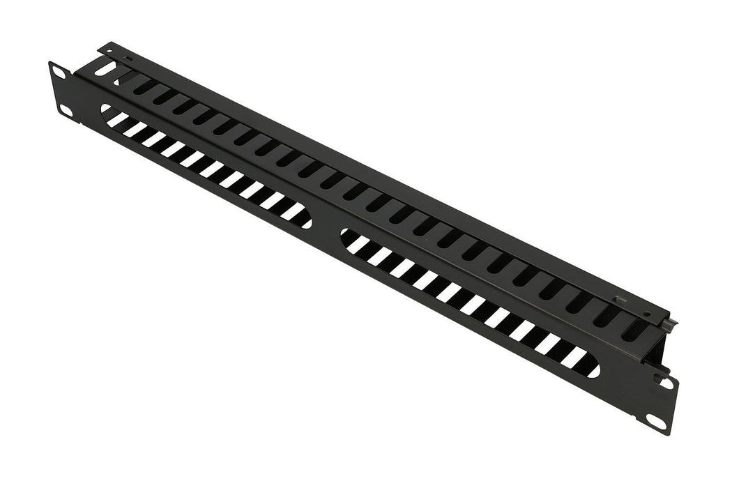 EAN 5902560369700 - Extralink CABLE MANAGER WITH METAL COVER Panel de gestión de cables Negro imagen 1