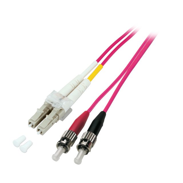 Efb Duplex Cable De Red Lc-St Om4 0,5m Lszh 2mm Erikaviolett