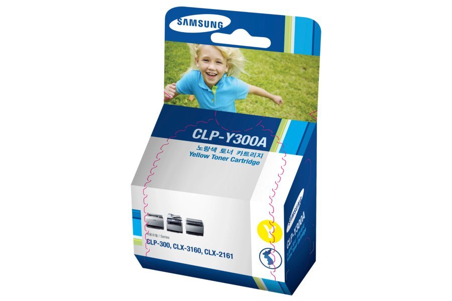 EAN 0635753725278 - Samsung CLP-Y300A cartucho de tóner 1 pieza(s) Original Amarillo imagen 2