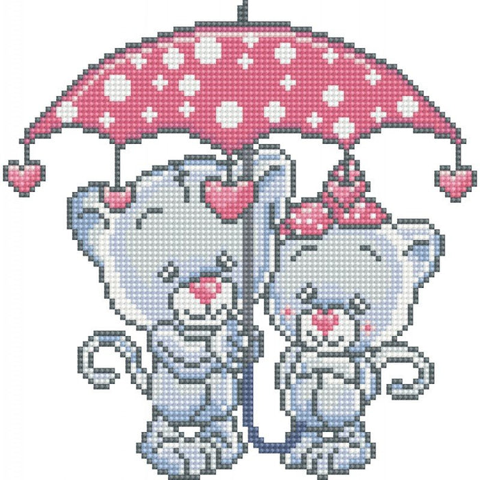 EAN 4895225918843 - Diamond Dotz Its raining love imagen 2
