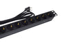 EAN 5605922024810 - Phasak BNS 3518 limitador de tensión Negro 8 salidas AC 1,5 m imagen 2