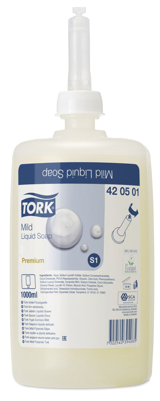 EAN 7322540394085 - Tork 420501 jabón 1000 ml Jabón líquido 1 pieza(s) imagen 1