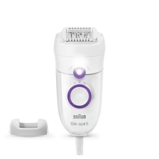 EAN 4210201388661 - Braun Silk-épil 5 505 Power 28 pinzas Púrpura, Blanco imagen 1