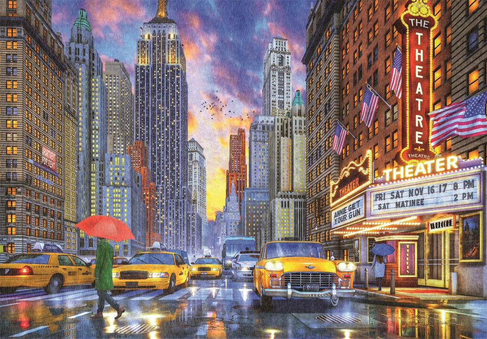 Puzzle Rainy Manhattan 2000pzs