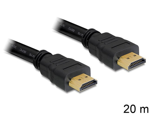 EAN 4043619834525 - DeLOCK 20m, HDMI - HDMI cable HDMI HDMI tipo A (Estándar) Negro imagen 1