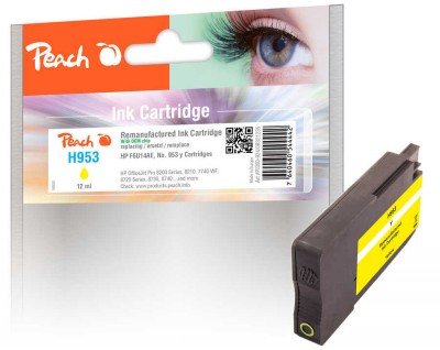 EAN 7640460544442 - Peach PI300-924 cartucho de tinta 1 pieza(s) Compatible Rendimiento estándar Amarillo imagen 1