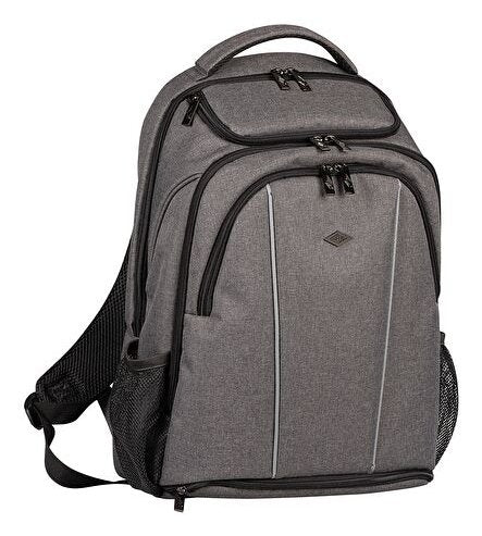 Wedo Rucksack College Gris Con Komfortausmattung