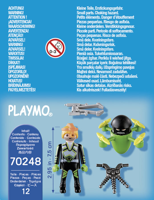 Agente Con Dron