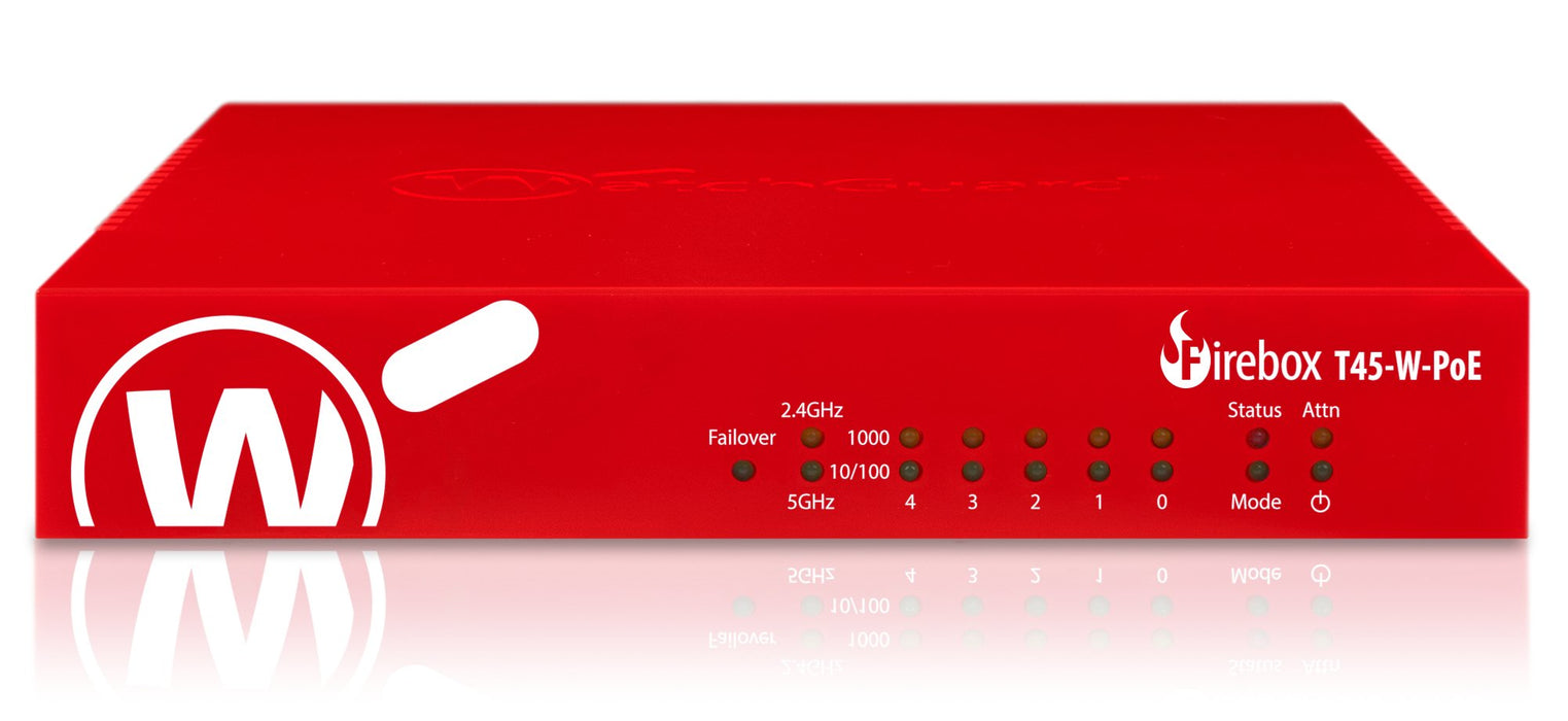 EAN 654522675521 - WatchGuard Firebox T45-W-PoE cortafuegos (hardware) 3,94 Gbit/s imagen 1