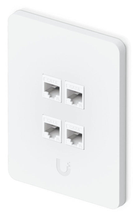 Universal Keystone Wall Plate  With Paintable Cover For A