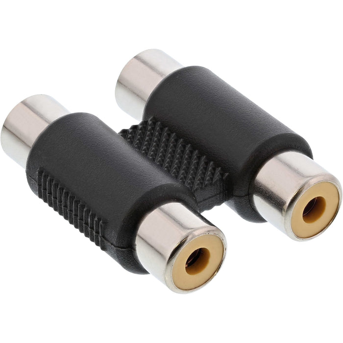 Adaptador De Audio Inline 2x Rca Hembra/Hembra