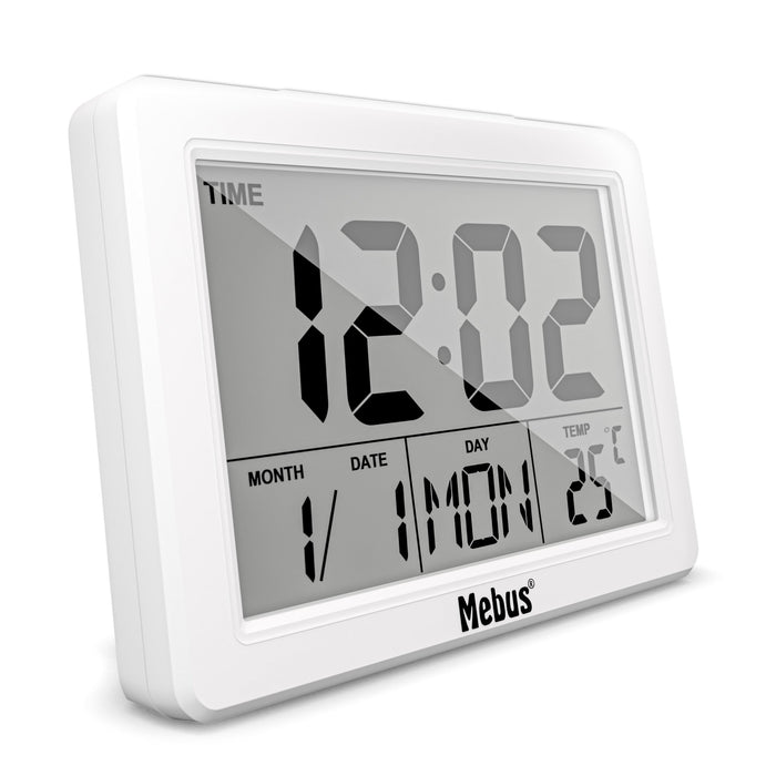 EAN 4007218257383 - Mebus 25738 despertador Reloj despertador analógico Blanco imagen 4