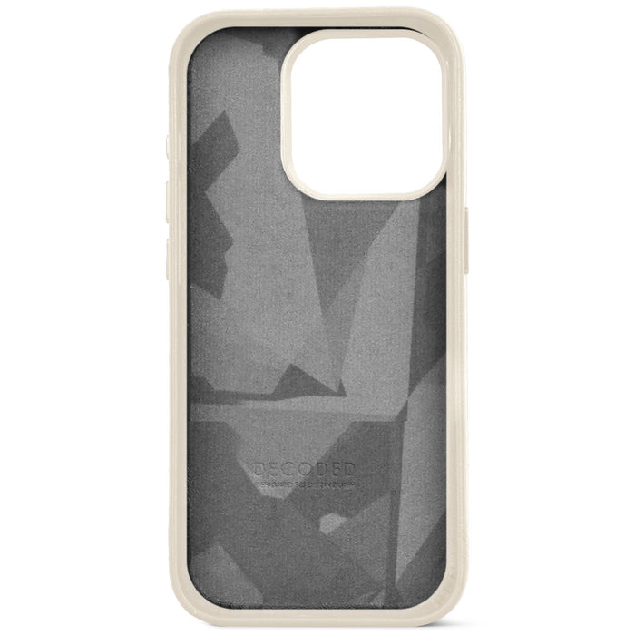 Decoded Leather Backcover For Iphone 15 Pro Clay