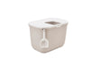 EAN 5411388201814 - Savic Hop in Gato Caja de arena con entrada superior Beige, Blanco imagen 3