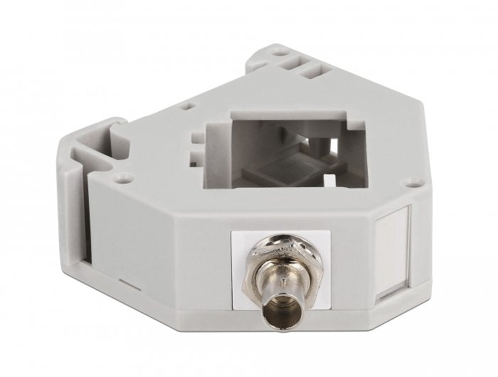 Delock Adaptador De Carril Din Con Keystone St Simplex Hembra A St Simplex Hembra Color