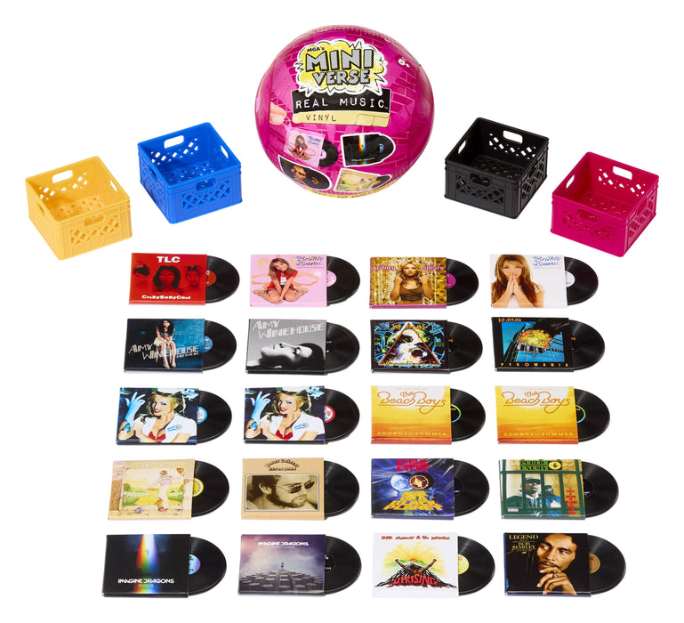 Mga Entertainment Mga'S Miniverse Real Music Vinyl - Mini Playable Vinyl Records (Artículo Surtido) 247906-Euc