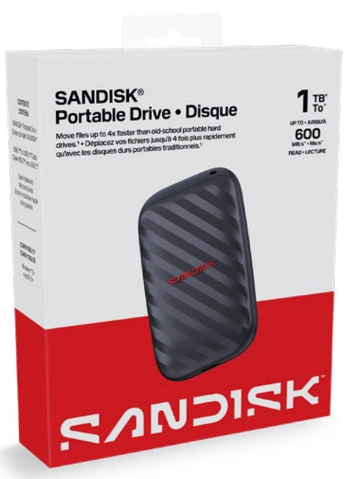 External Ssd Sandisk Read Speed 600 Mb/S  1 Tb Sdssde10 Sdssde10-1t00-G25